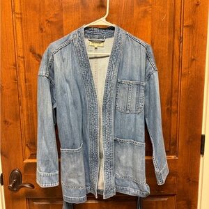 Madewell Denim Kimono Jacket